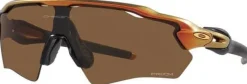 Oakley Radar EV Xs Path Matte Red/Gold Colorshift Prizm Bronze