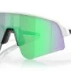 Oakley Sutro Lite Sweep Matte White Prizm Road Jade