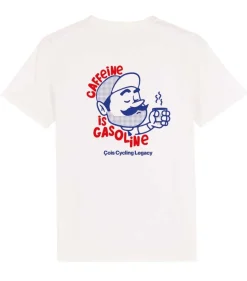 Çois Cycling Legac Caffeine is Gasoline T-Shirt