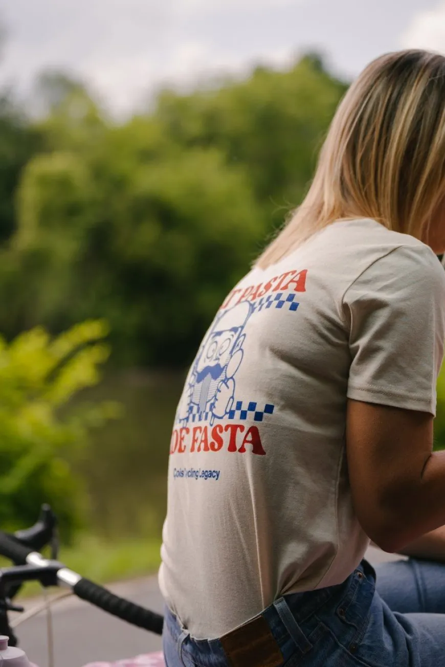 Çois Cycling Legac Eat Pasta Ride Fasta T-Shirt