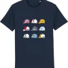 Çois Cycling Legac Vintage Cycling Caps T-Shirt