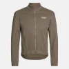 Pas Normal Studios Essential Thermal Long Sleeve Jersey Ash Brown