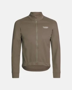 Pas Normal Studios Essential Thermal Long Sleeve Jersey Ash Brown