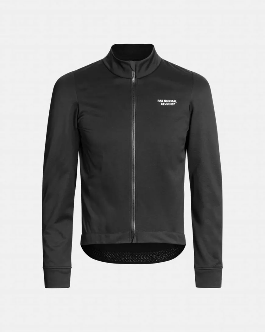 Pas Normal Studios Essential Thermal Long Sleeve Jersey Black