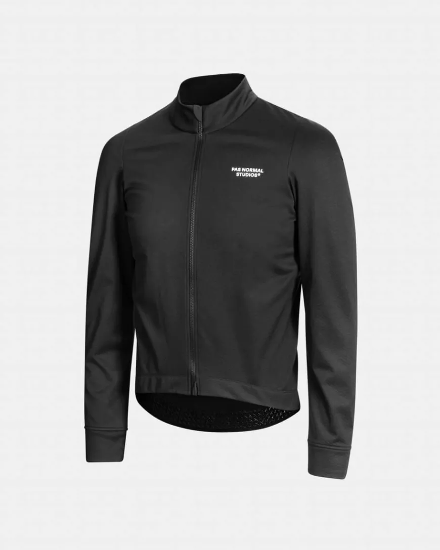Pas Normal Studios Essential Thermal Long Sleeve Jersey Black