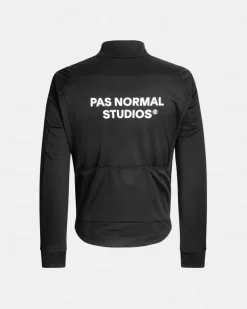 Pas Normal Studios Essential Thermal Long Sleeve Jersey Black