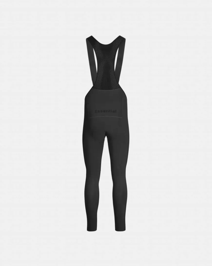 Pas Normal Studios Essential Thermal Long Bib Black