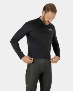 Pas Normal Studios Essential Thermal Long Sleeve Jersey Black