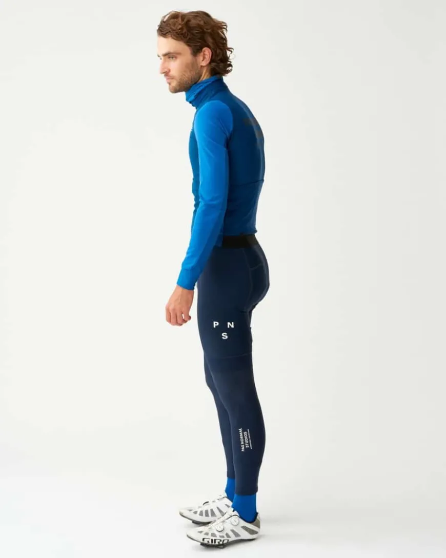 Pas Normal Studios Logo Leg Warmers Navy