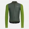 Pas Normal Studios Mechanism Thermal Long Sleeve Jersey Ivy Green