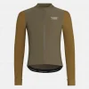 Pas Normal Studios Mechanism Long Sleeve Jersey Brown Olive