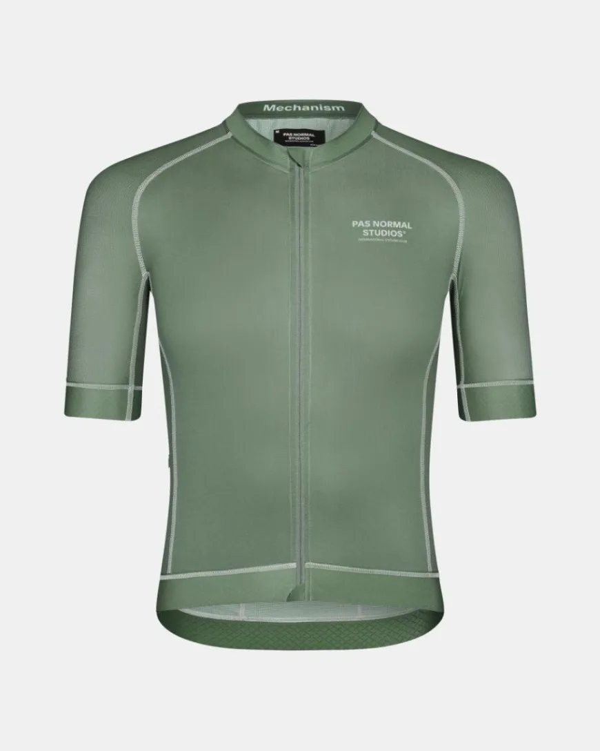 Pas Normal Studios Mechanism Jersey Khaki Green