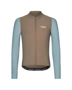 Pas Normal Studios Mechanism Long Sleeve Jersey Dusty Blue / Dark Stone