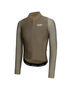 Pas Normal Studios Mechanism Thermal Long Sleeve Jersey Earth / Dark Stone