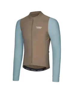 Pas Normal Studios Mechanism Long Sleeve Jersey Dusty Blue / Dark Stone