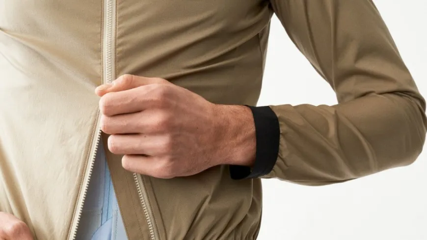 Pas Normal Studios Mechanism Stow Away Jacket Beige