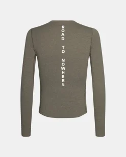 Pas Normal Studios Thermal Long Sleeve Base Layer Dark Stone
