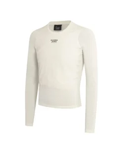 Pas Normal Studios Thermal Long Sleeve Base Layer Windproof Off White