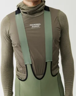 Pas Normal Studios Thermal Hooded Windproof Base Layer Dark Stone