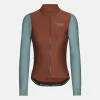 Pas Normal Studios Women's Mechanism Thermal Long Sleeve Jersey Mahogany Dusty Teal