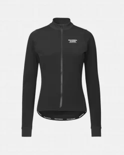 Pas Normal Studios Women's Mechanism Thermal Long Sleeve Jersey Black