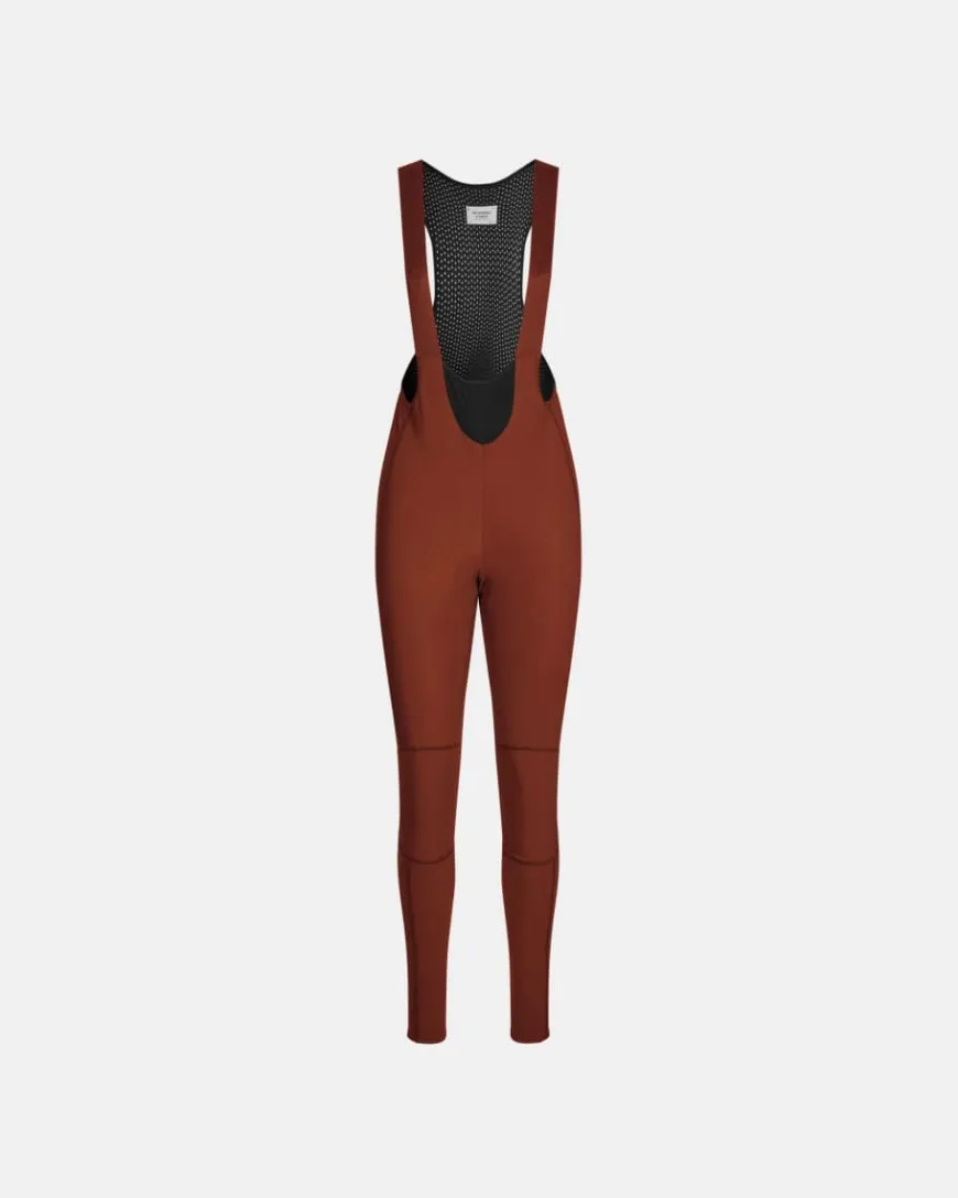 Pas Normal Studios Women's Mechanism Deep Winter Long Bib Mahogany