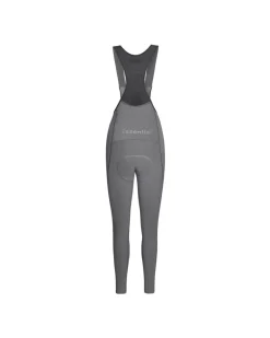 Pas Normal Studios Women's Essential Thermal Long Bib Stone Grey