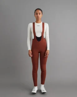 Pas Normal Studios Women's Mechanism Deep Winter Long Bib Mahogany