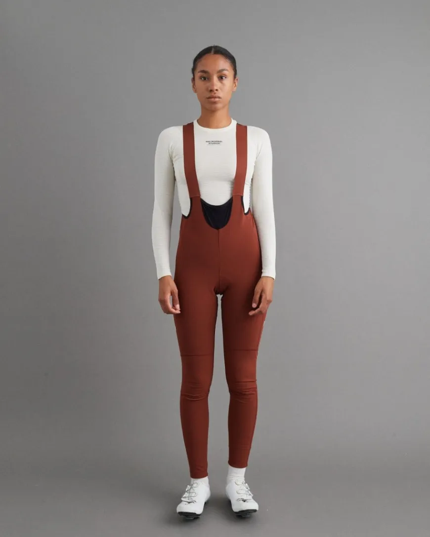 Pas Normal Studios Women's Mechanism Deep Winter Long Bib Mahogany