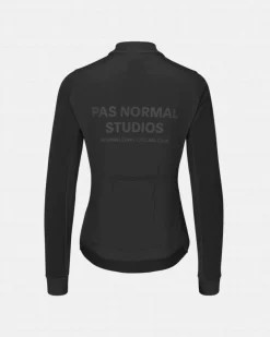 Pas Normal Studios Women's Mechanism Thermal Long Sleeve Jersey Black