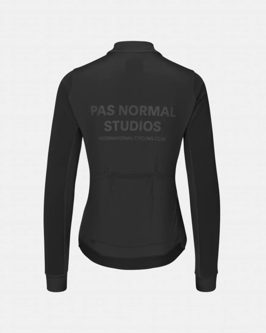 Pas Normal Studios Women's Mechanism Thermal Long Sleeve Jersey Black