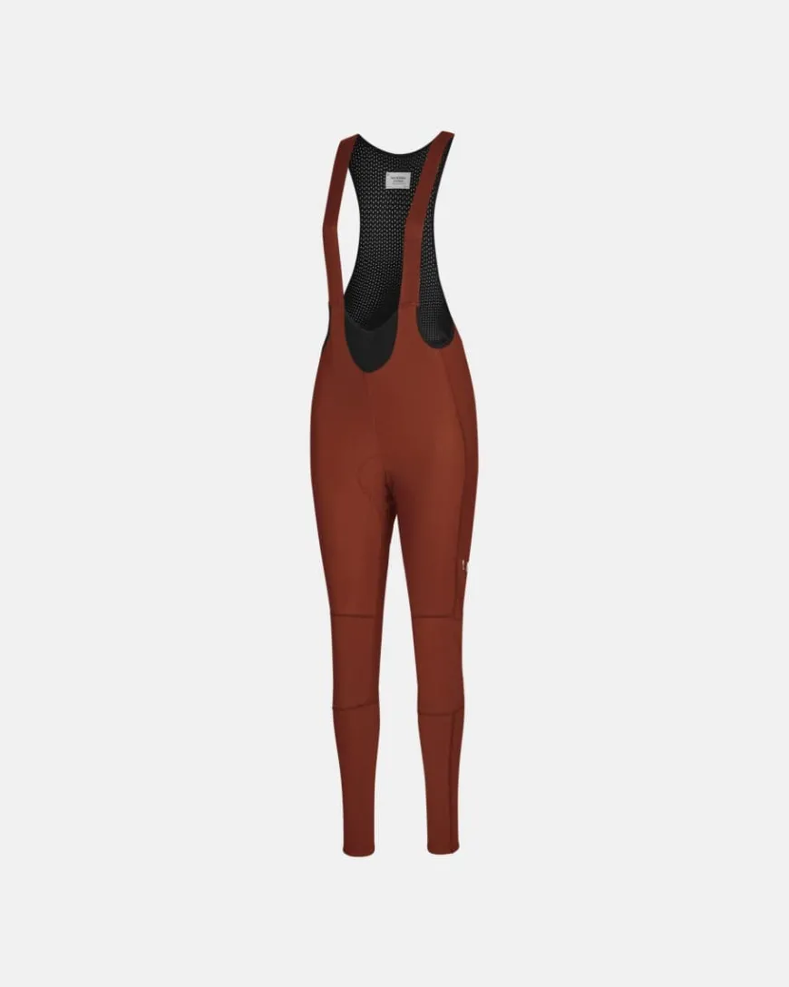 Pas Normal Studios Women's Mechanism Deep Winter Long Bib Mahogany