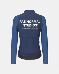 Pas Normal Studios Women's Mechanism Thermal Long Sleeve Jersey Dark Blue