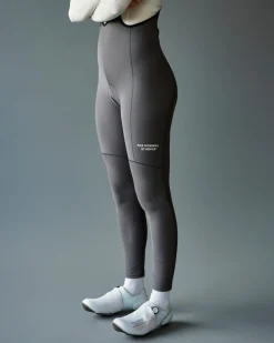 Pas Normal Studios Women's Essential Thermal Long Bib Stone Grey