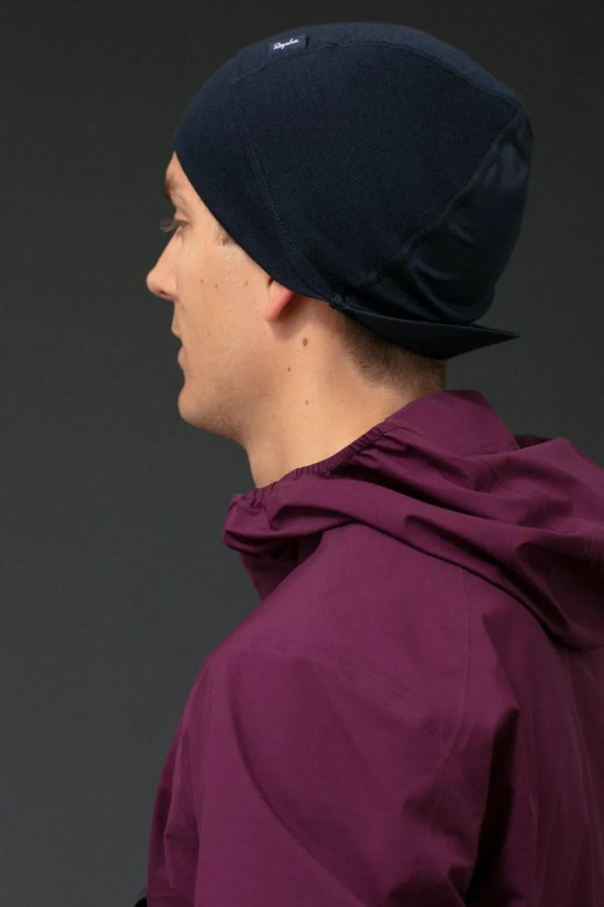 Rapha Peaked Merino Hat Navy