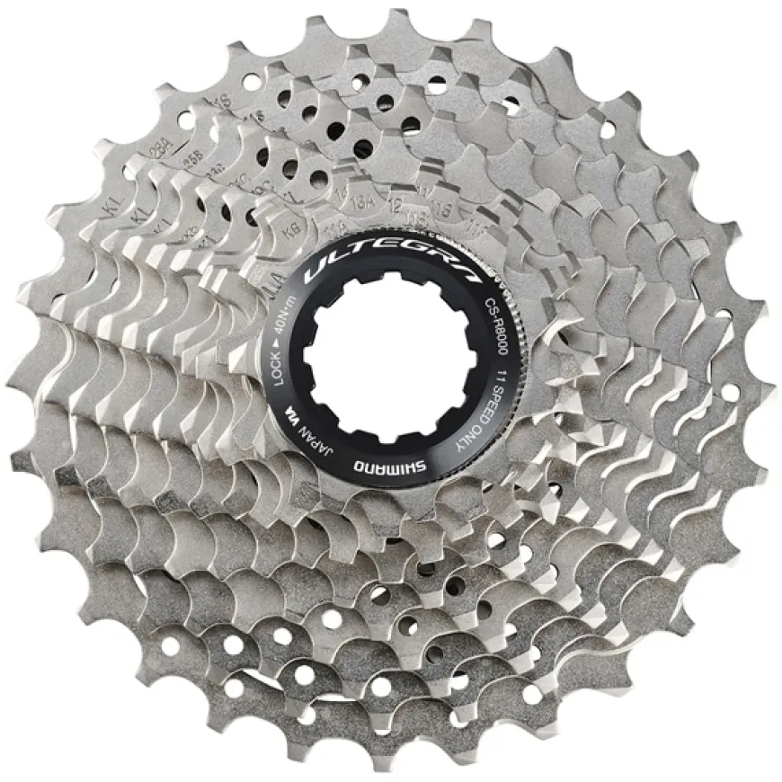 Shimano Cassette Ultegra R8000 11-28T 11 Speed Zilver