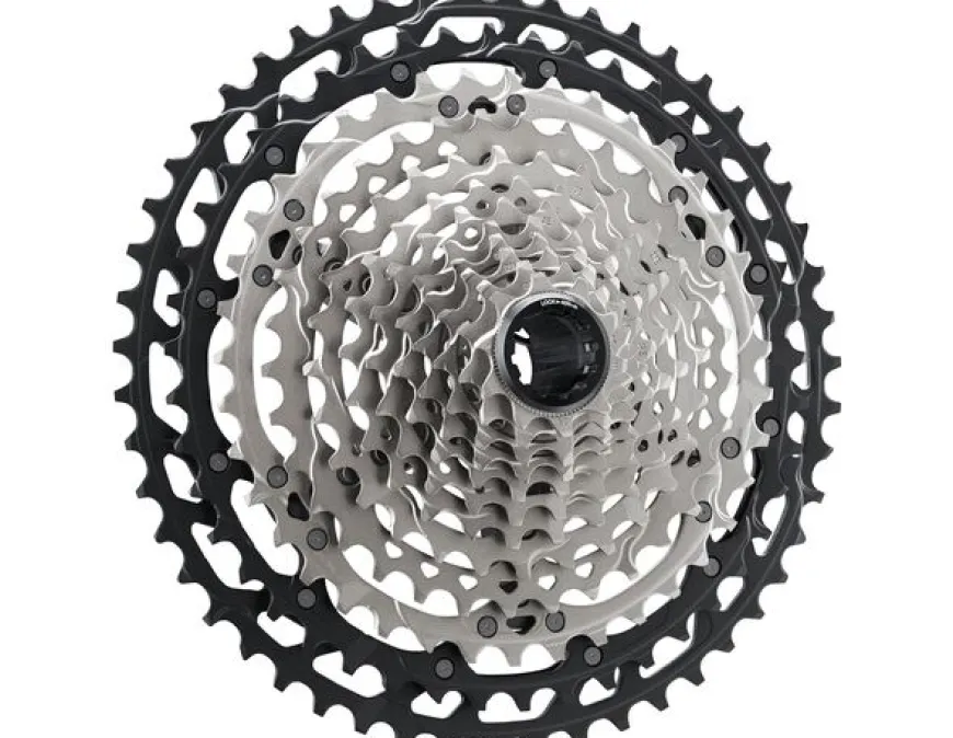 Shimano Cassette XT M8100 10-45T Zilver/Zwart