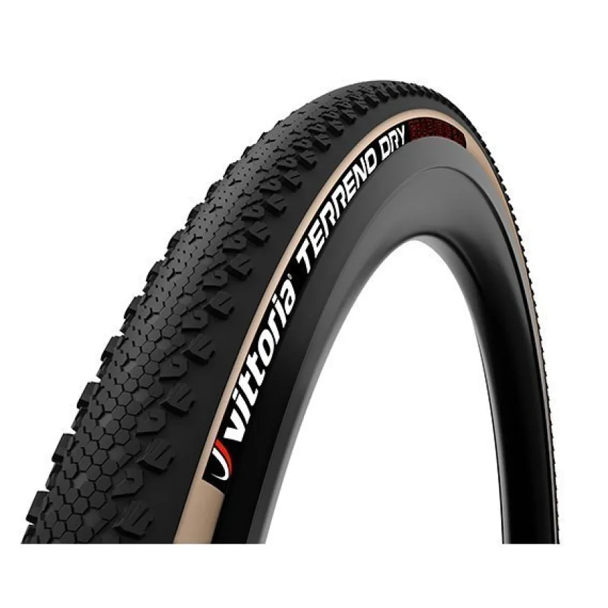 Vittoria Buitenband Gravel Terreno Zero G2 TLR 38mm Tan Wall TANGERINE