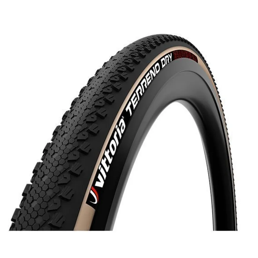 Vittoria Gravelband Terreno Dry G2 38mm Tan Wall TANGERINE