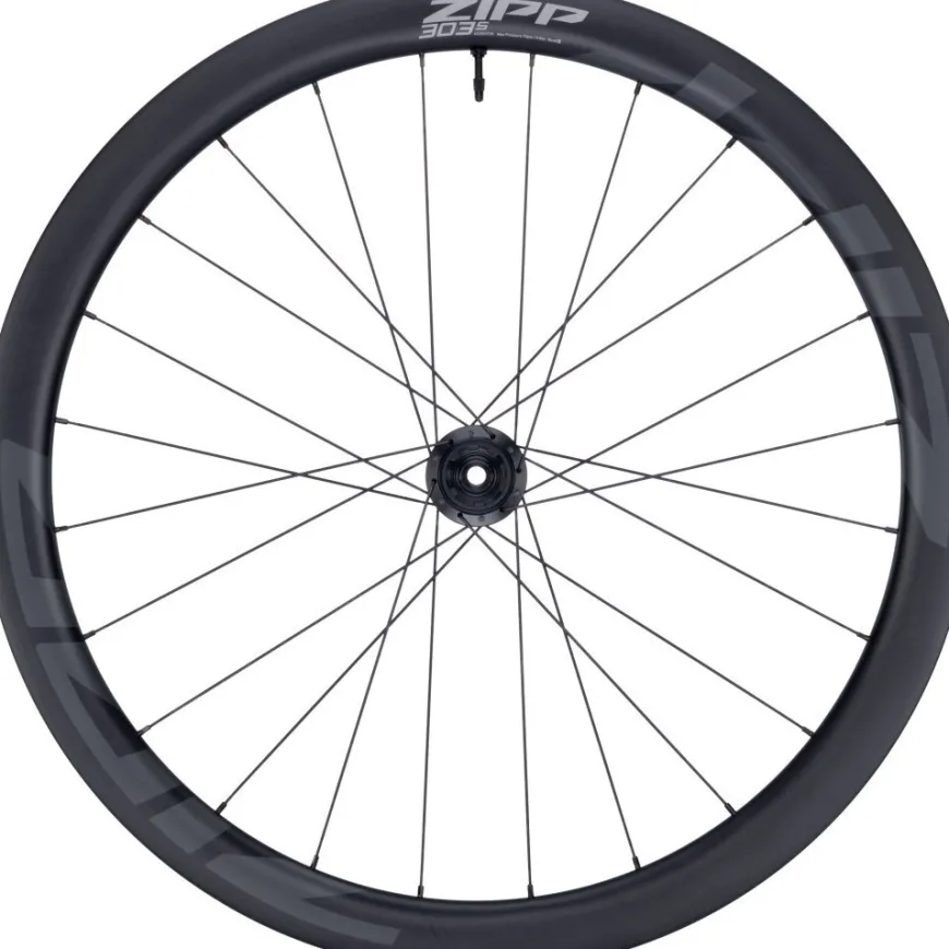 Zipp 303 S Disc Shimano 142/12 Achterwiel Zwart